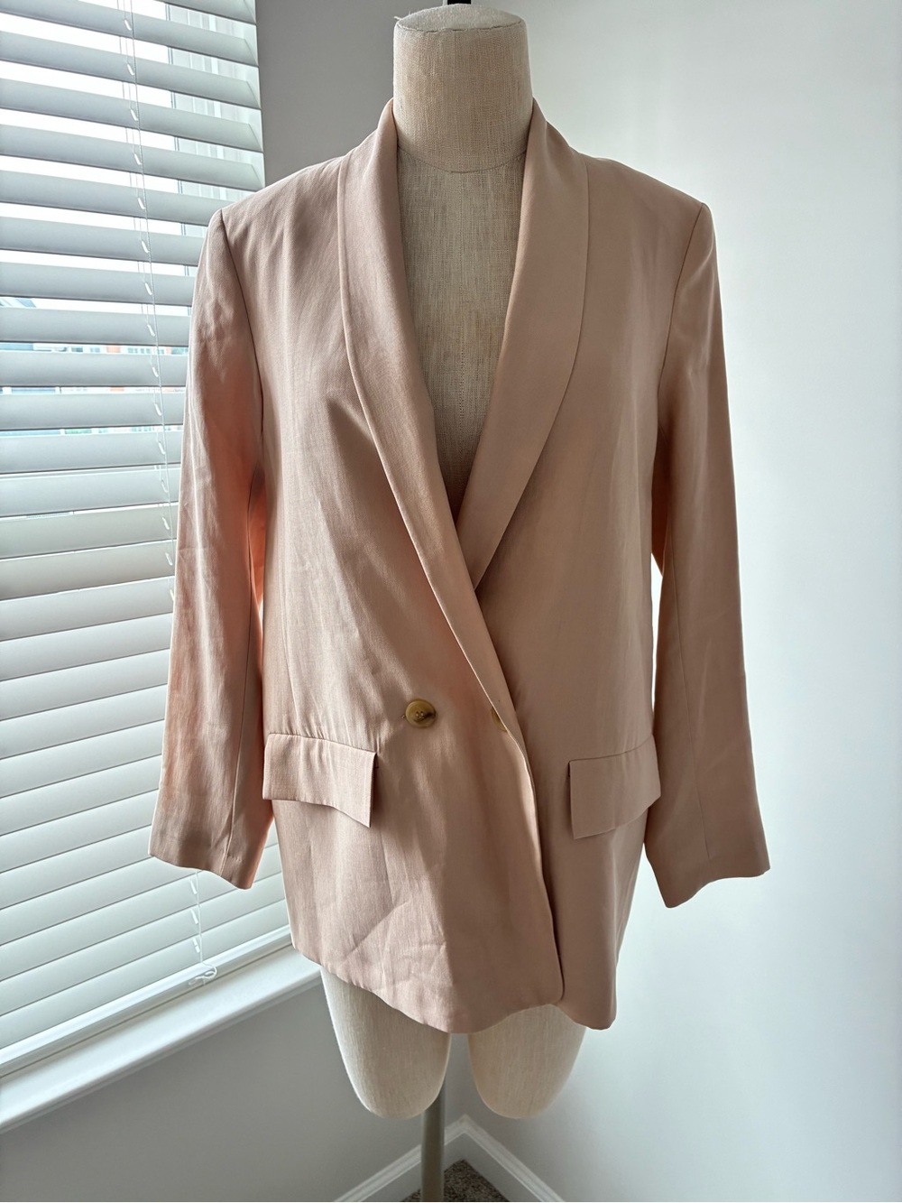 NWT H&M Women's Oversized Tan Blazer